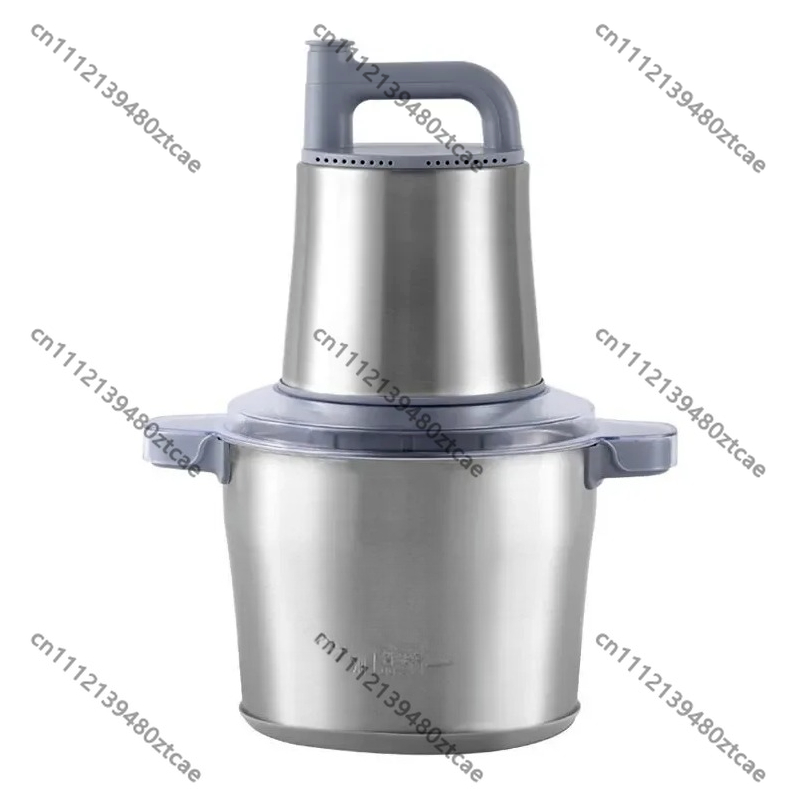 Commercial Kitchen Grinder - 6L roestvrijstalen elektrische vleesmolen, multifunctionele commerciële