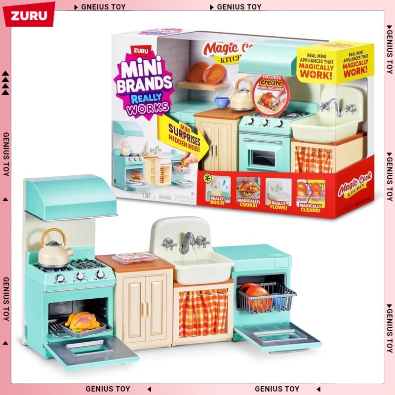 Commercial Kitchen Items - Zuru Mini Brands Magic Cook Keukenset
