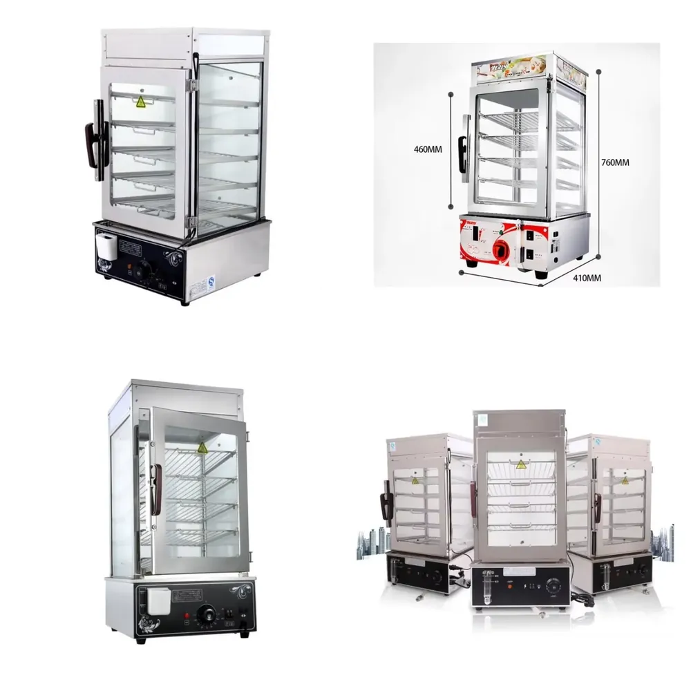 Commercial Steamer Cabinet - 2026 Hot! Commerciële elektrische roestvrijstalen stoombak