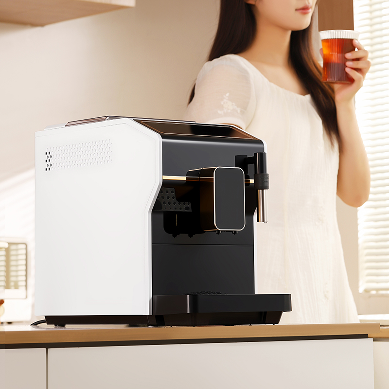 Commercial Espresso Machine - Super Business Draagbare Koffiemachine Zelfverwarmend Geïntegreerde