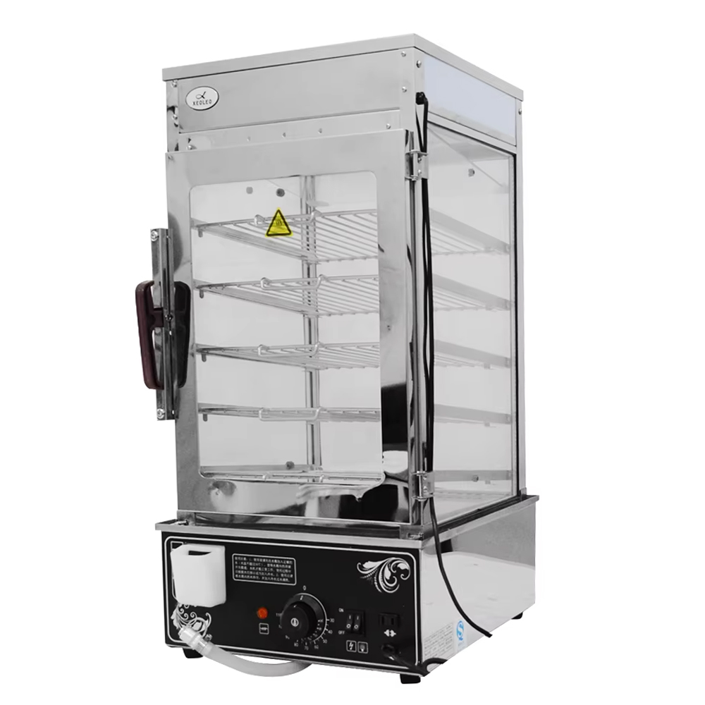Commercial Steamer Cabinet - Stoomkast XEOLEO Commerciële 5-laags elektrische broodstoommachine,