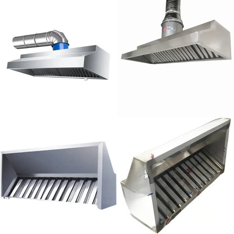 Commercial Kitchen Exhaust Hood - Kitlalong Commerciële RVS Rookafzuigkap Restaurant Hotel