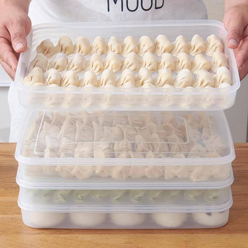 Commercial Kitchen Utensil Organizer - Nieuwe Keukenopbergdoos Koelkast Organizer Transparante Voedselcontainers