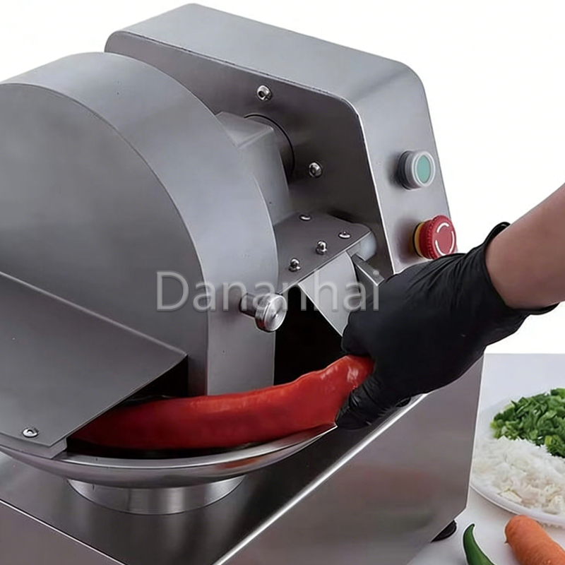 Commercial Kitchen Grinder - RVS groentesnijder volautomatische vleesmolen multifunctionele commerciële