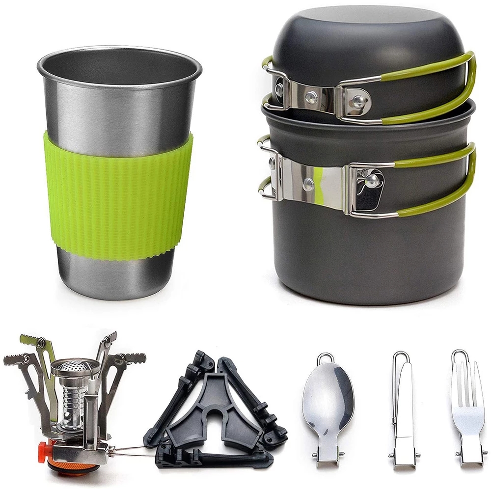 Commercial Kitchen Warmer - Campingpannenset met fornuis Outdoor kookset Outdoor