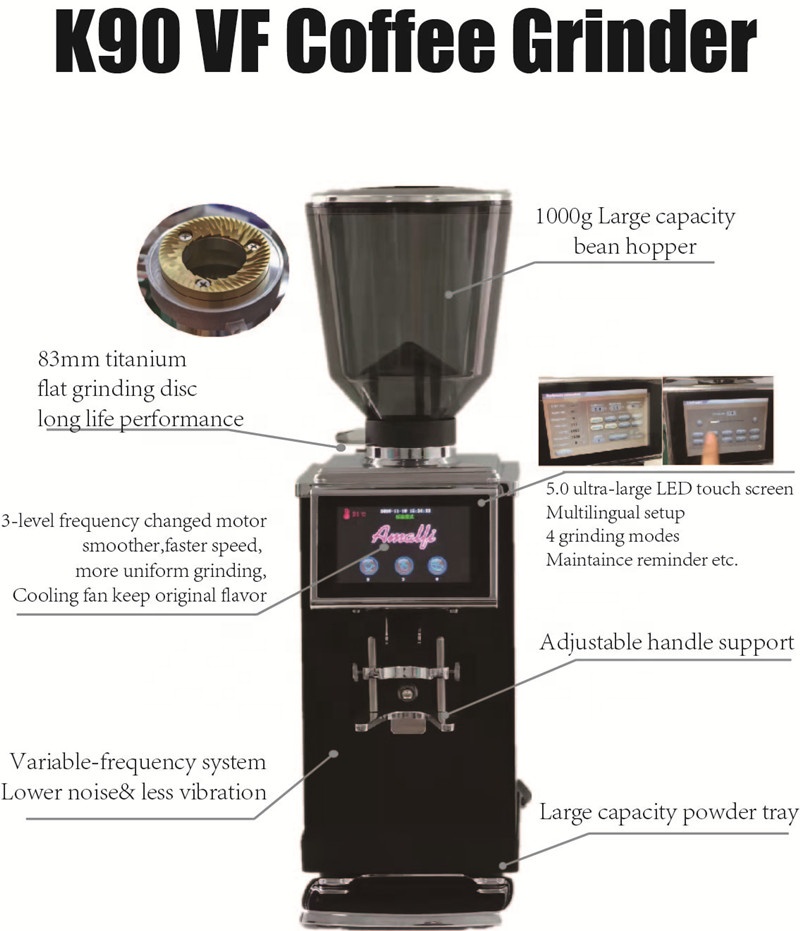 K90 Professionele touchscreen  - Commercial Espresso Machine recensie en prijs