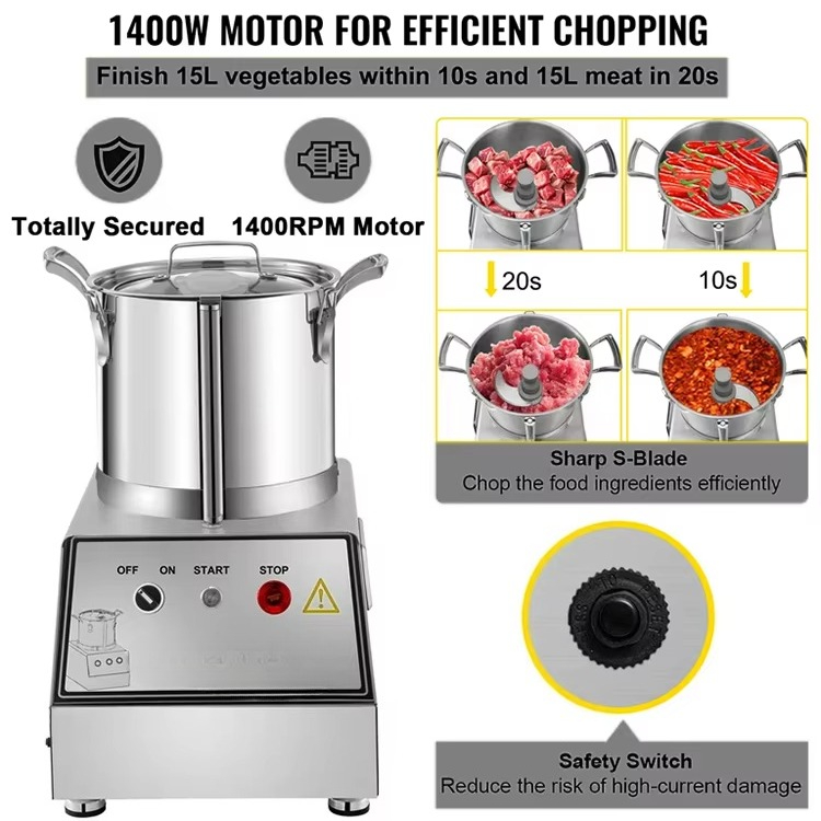 Keukenmachine van roestvrij st - Commercial Kitchen Grinder recensie en prijs