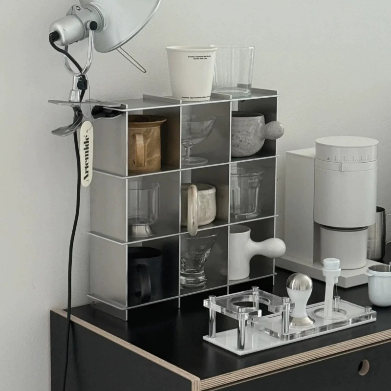 Minimalistische aluminiumleger - Commercial Kitchen Rack recensie en prijs