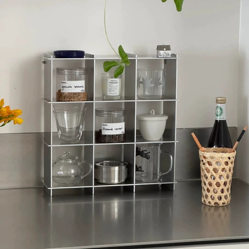 Minimalistische aluminiumleger - Commercial Kitchen Rack recensie en prijs