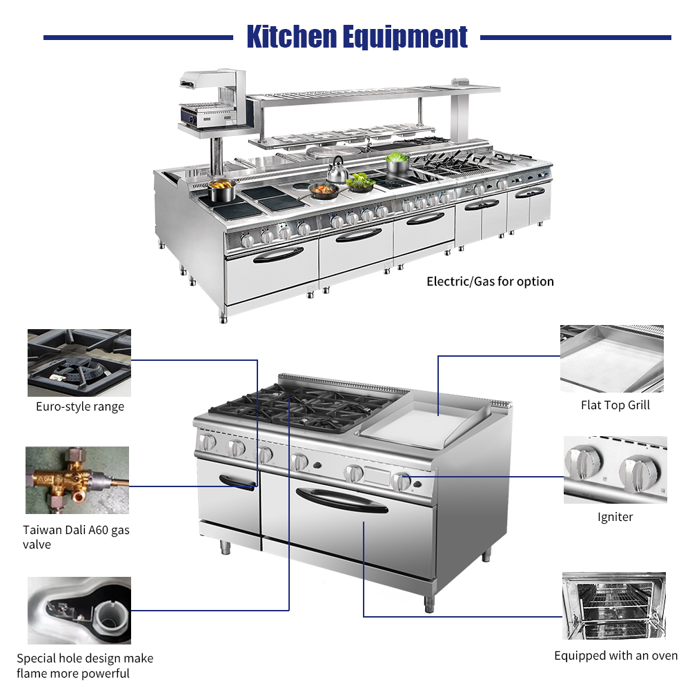 Premium hotelrestaurant keuken - Commercial Kitchen Kitchen recensie en prijs