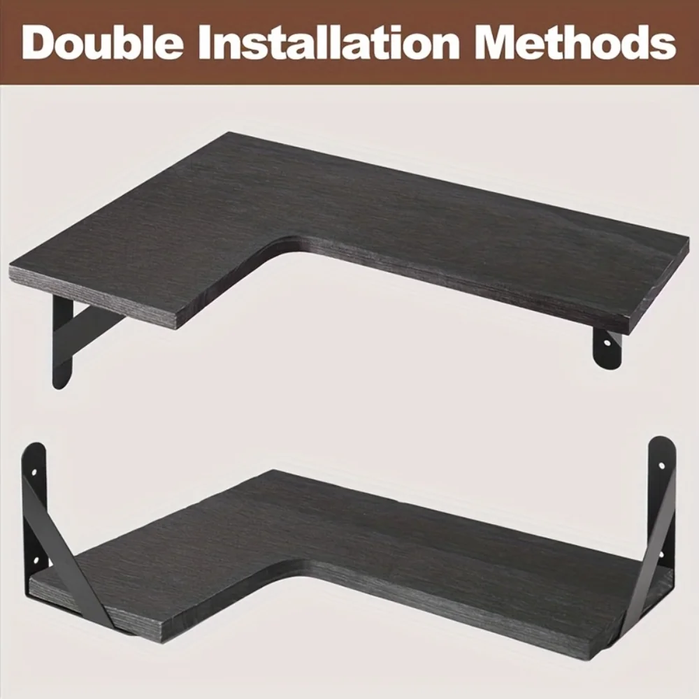 Wandplank van natuurlijk hout  - Commercial Kitchen Rack recensie en prijs