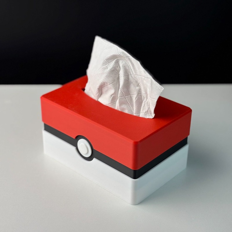 Cartoon Poke Ball Tissue Box O - Commercial Kitchen Utensil Organizer recensie en prijs