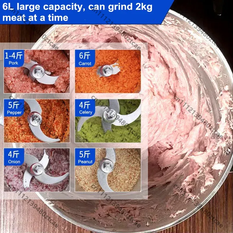 6L roestvrijstalen elektrische - Commercial Kitchen Grinder recensie en prijs