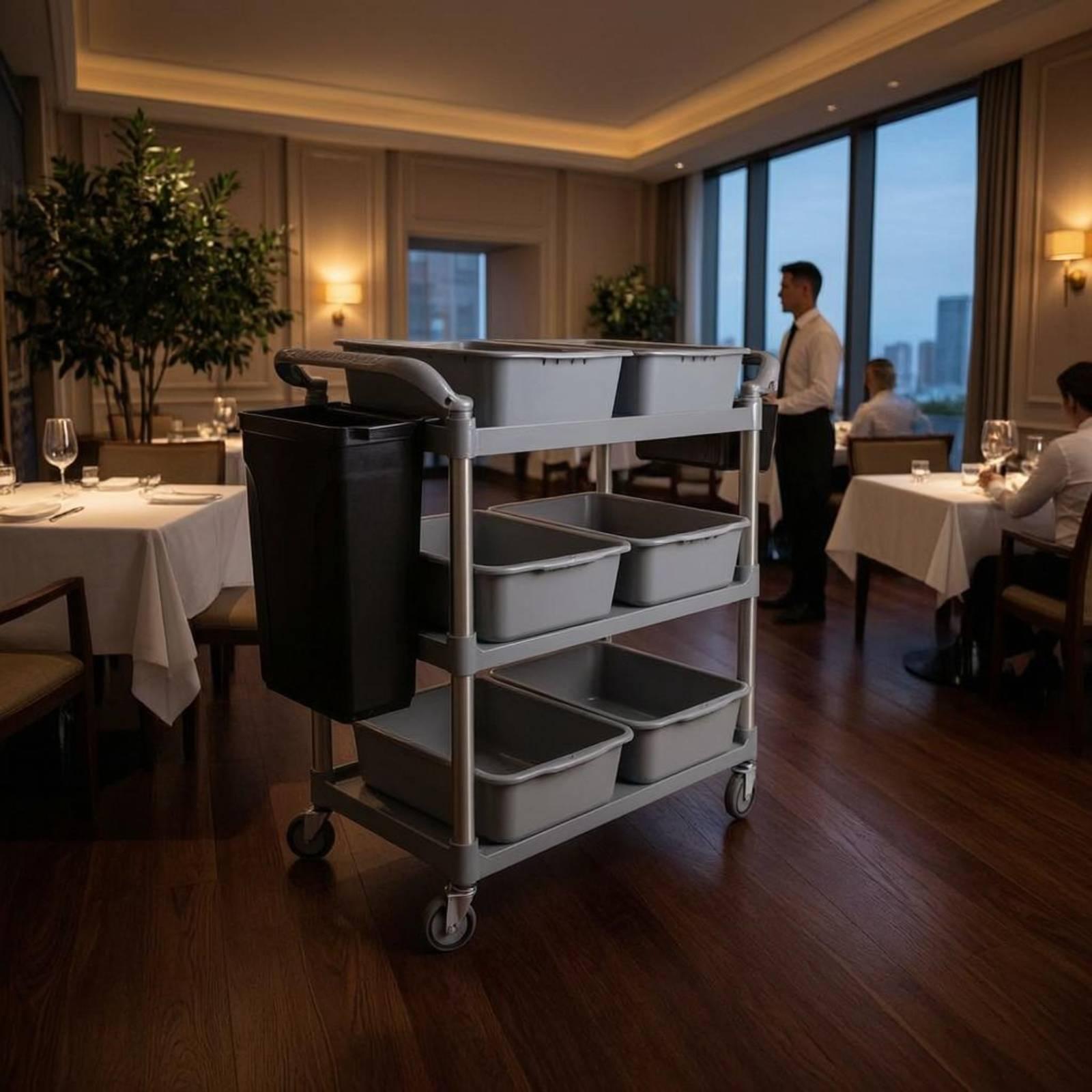 Multifunctionele serveerwagen  - Commercial Kitchen Cleaning Services recensie en prijs