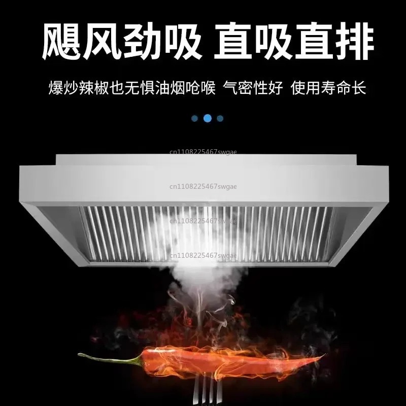 Staal keukenafzuigkap hoge cap - Commercial Kitchen Exhaust Hood recensie en prijs