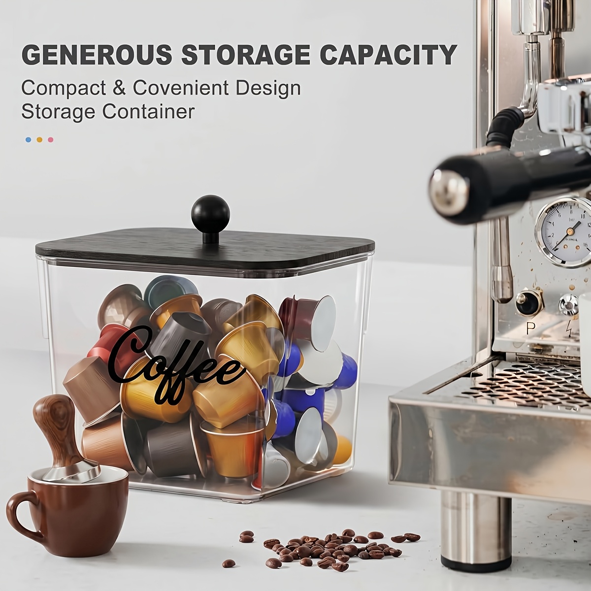 Koffiepodhouder met deksels, p - Commercial Kitchen Utensil Organizer recensie en prijs