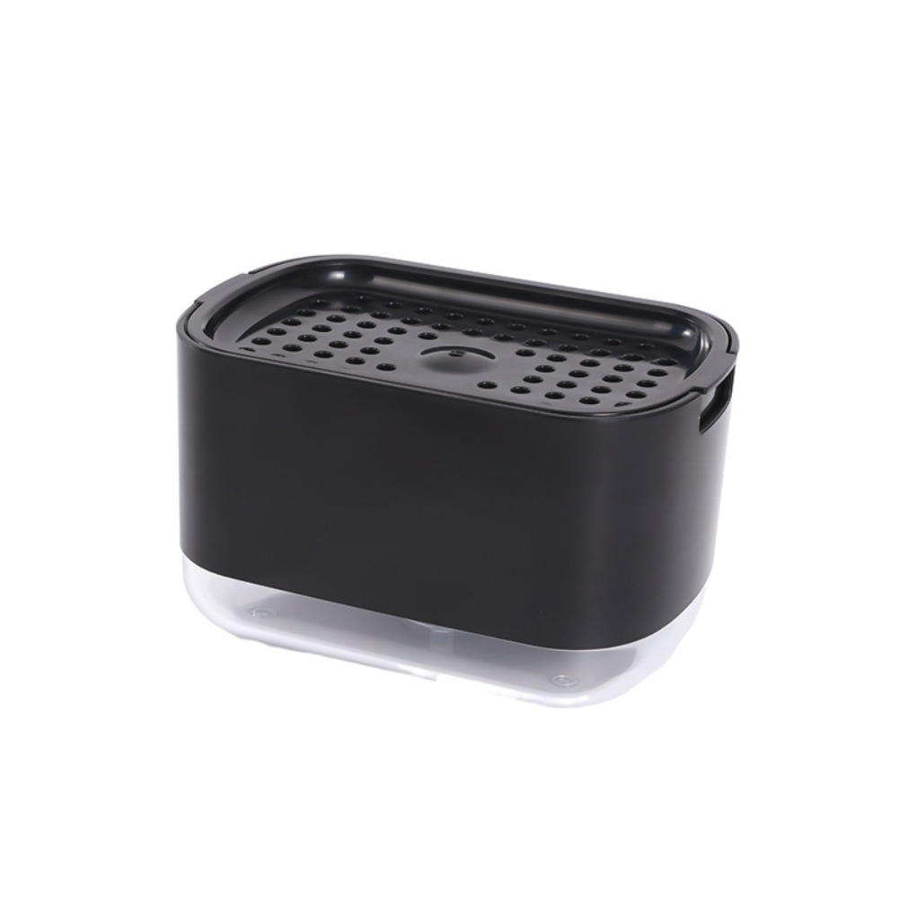 Druk handmatig op de zeepdispe - Commercial Kitchen Utensil Organizer recensie en prijs