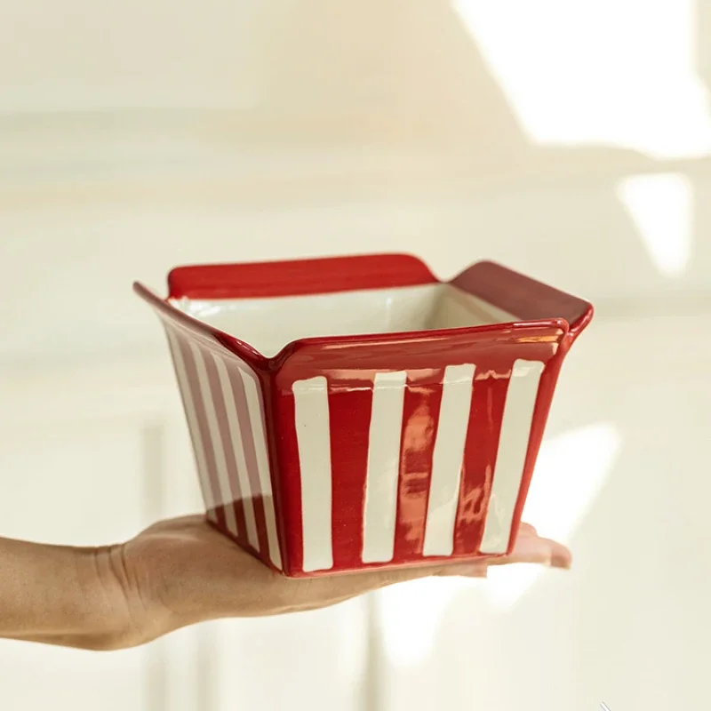 Creatieve Keramische Kom Vierk - Commercial Kitchen Items recensie en prijs