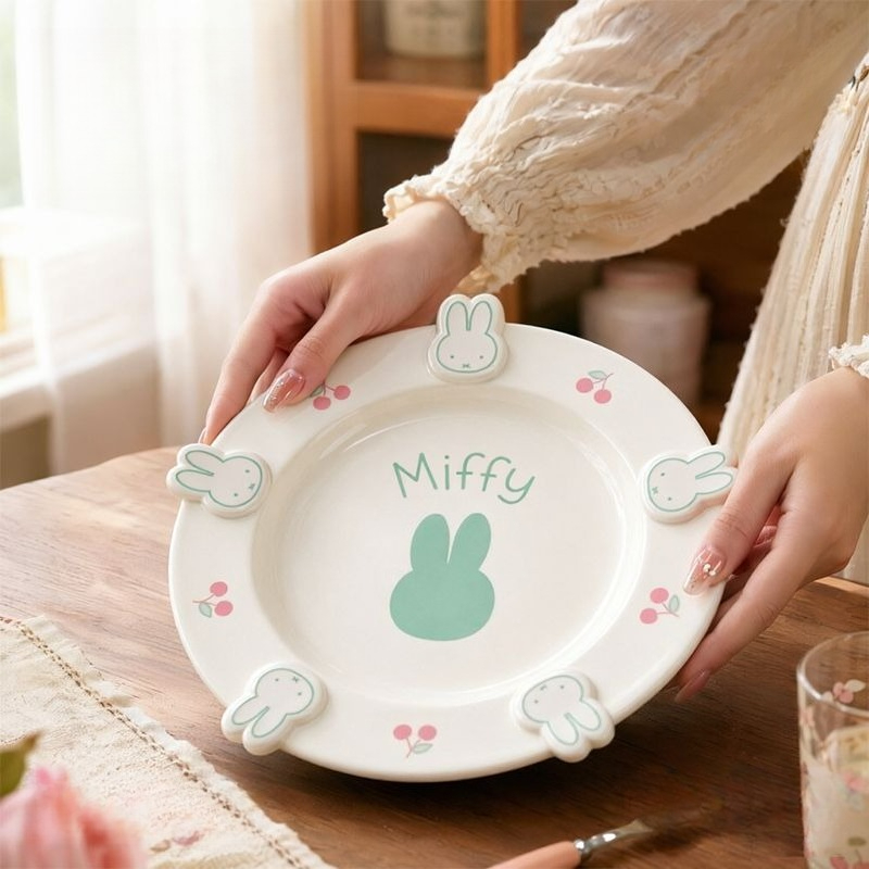 Anime Miffy dinerbord keramiek - Commercial Kitchen Items recensie en prijs