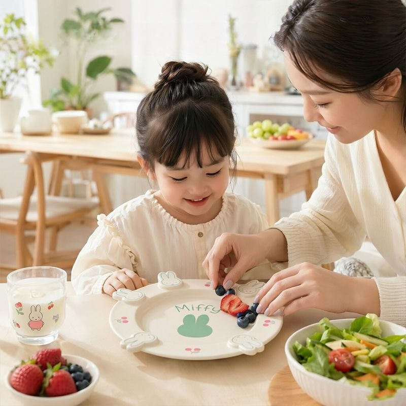 Anime Miffy dinerbord keramiek - Commercial Kitchen Items recensie en prijs