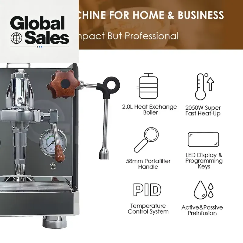 1 Groeps Trillingspomp Hotel K - Commercial Espresso Machine recensie en prijs
