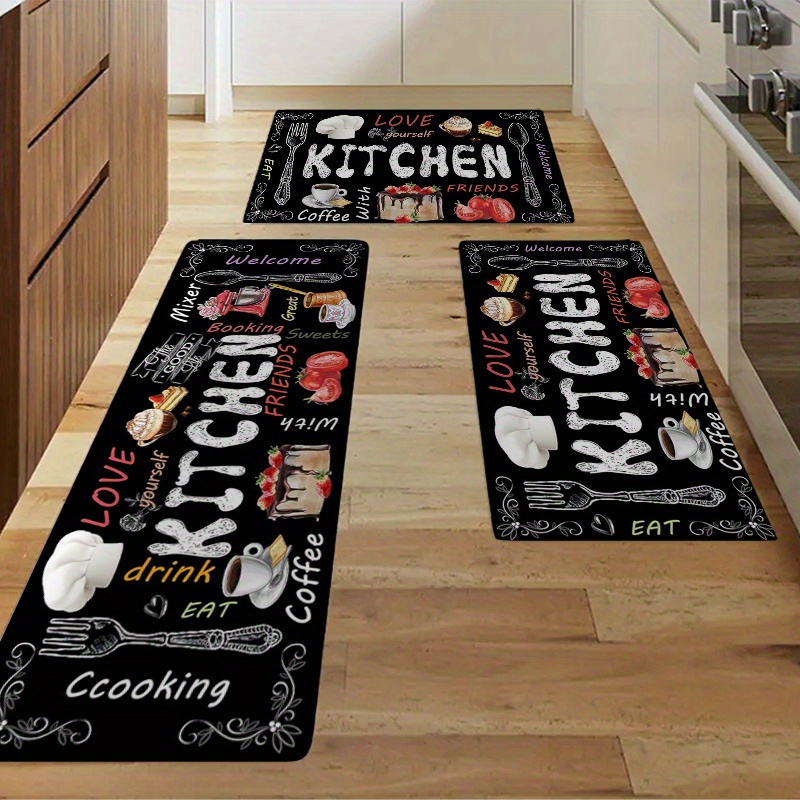 Keuken Krijtbord Tapijt Thuis  - Commercial Kitchen Quotes recensie en prijs