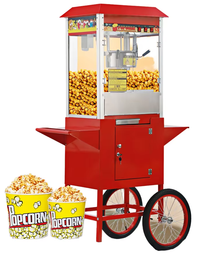 Commerciële Popcornmachine Met - Commercial Popcorn Machine recensie en prijs