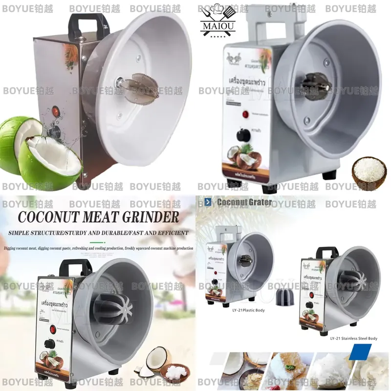 Commerciële elektrische kokosr - Commercial Kitchen Grinder recensie en prijs