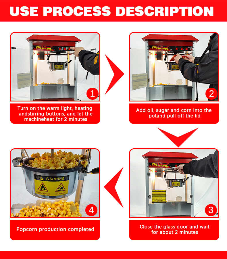 Commerciële popcornmachine, el - Commercial Popcorn Machine recensie en prijs