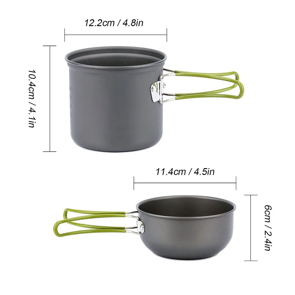 Campingpannenset met fornuis O - Commercial Kitchen Warmer recensie en prijs